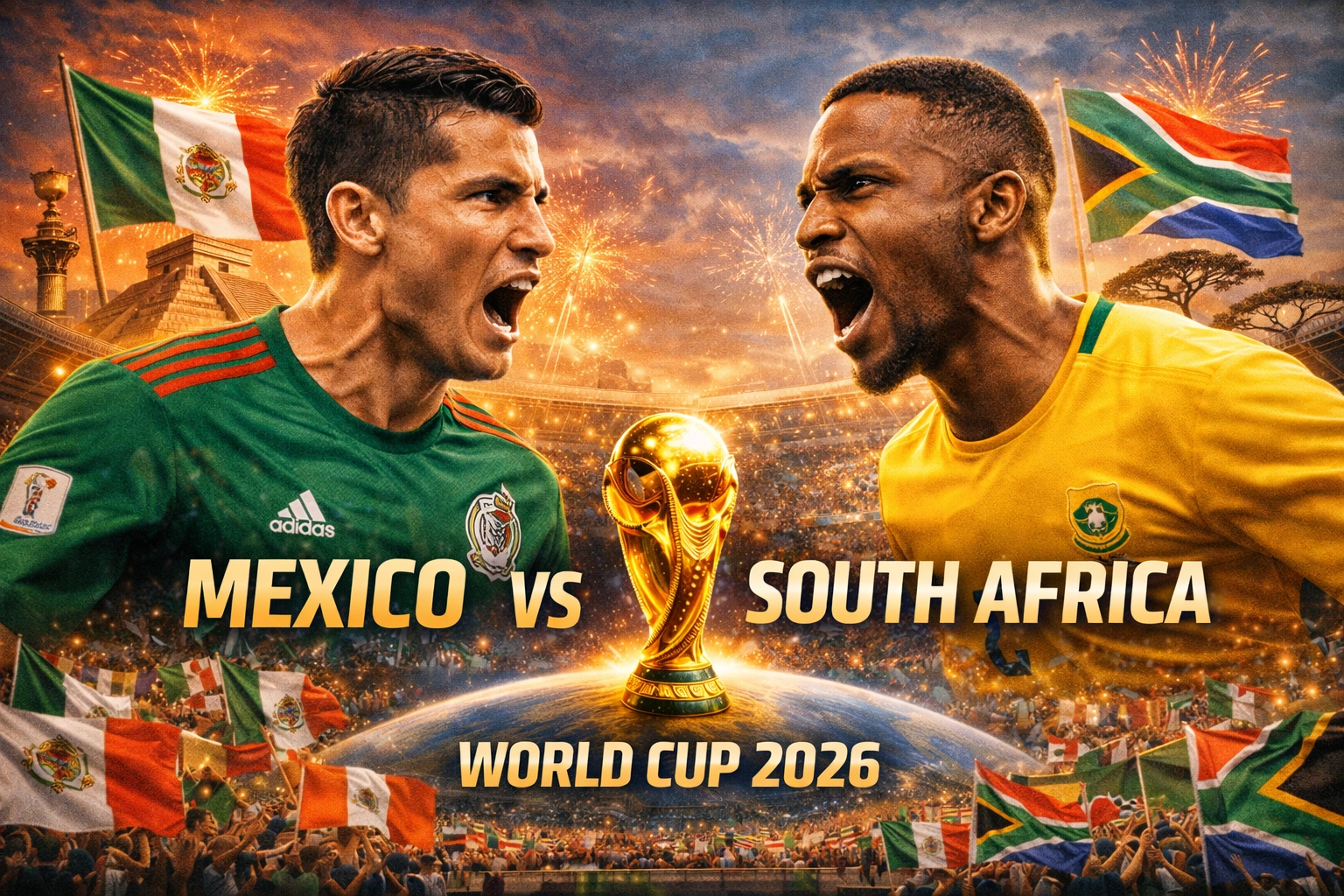 Prediksi Meksiko VS Afrika Selatan di Piala Dunia 2026
