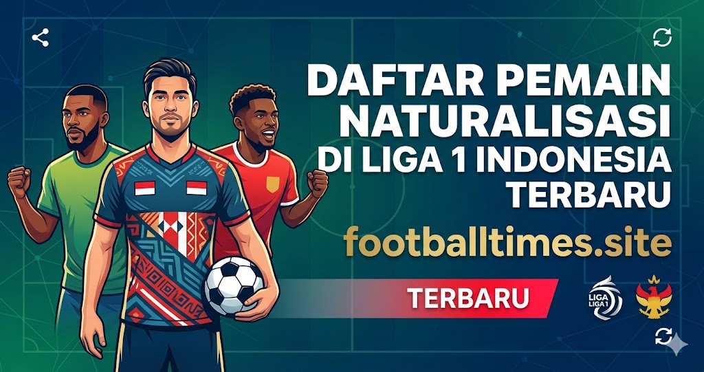 Daftar Pemain Naturalisasi di Liga 1 Indonesia Terbaru