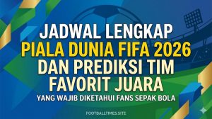 Jadwal Lengkap Piala Dunia 2026 dan Prediksi Tim Favorit Juara
