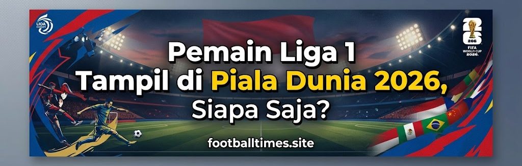 Pemain Liga 1 Tampil di Piala Dunia 2026, Siapa Saja?