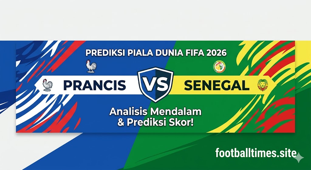 Prancis vs Senegal 2026: Duel Panas Dunia