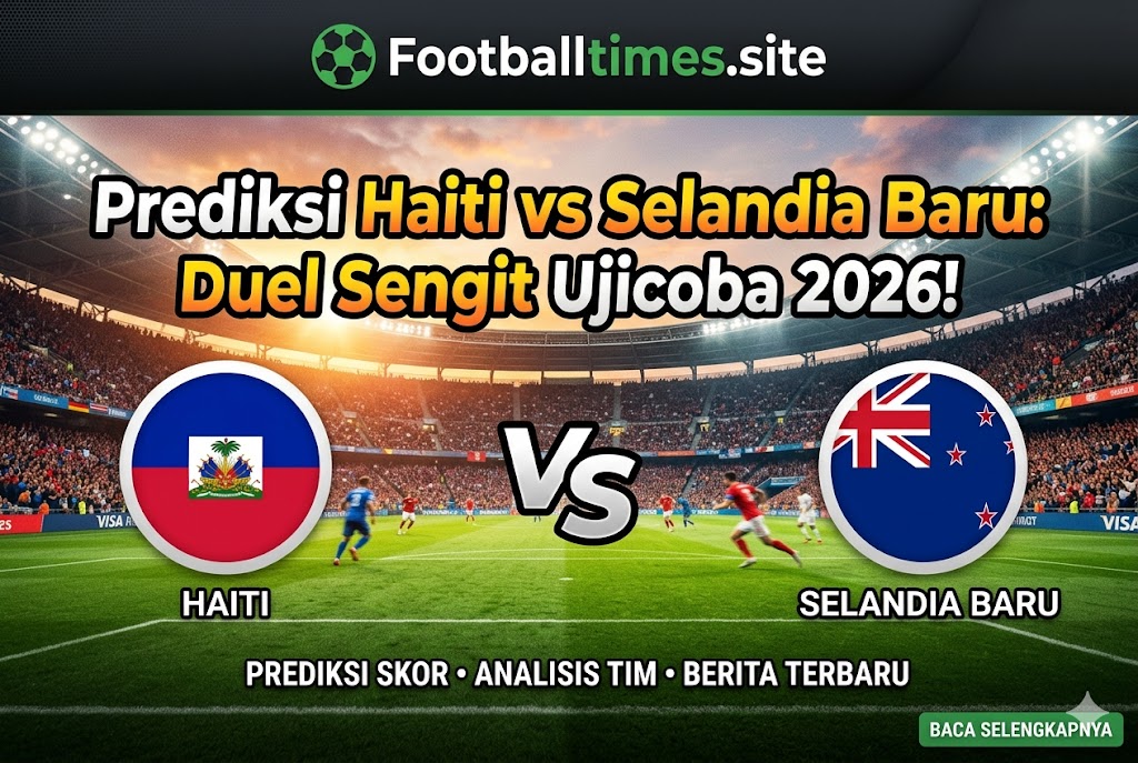Prediksi Haiti vs Selandia Baru: Duel Sengit Ujicoba 2026!