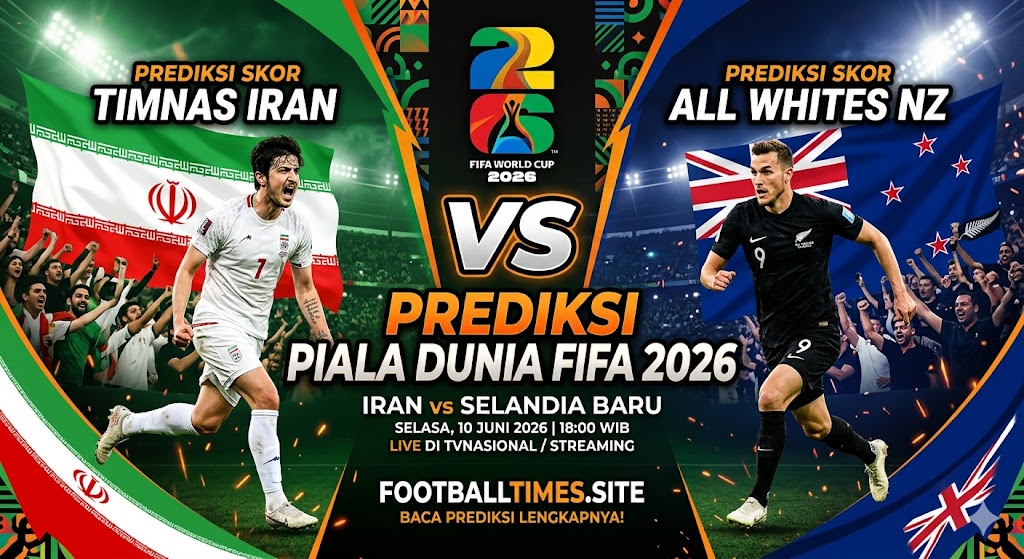 Prediksi Iran vs Selandia Baru 2026 World Cup