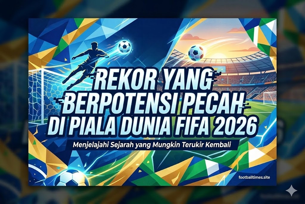 Rekor yang Berpotensi Pecah di Piala Dunia FIFA 2026