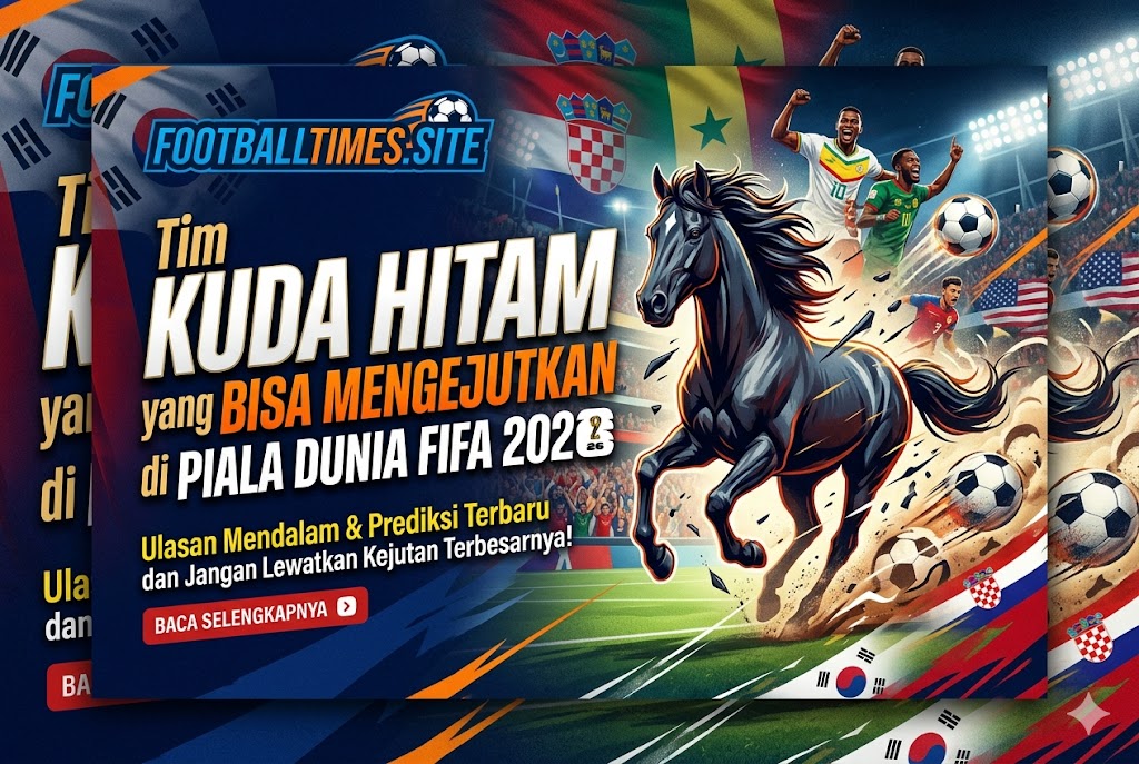 Tim Kuda Hitam yang Bisa Mengejutkan di Piala Dunia FIFA 2026