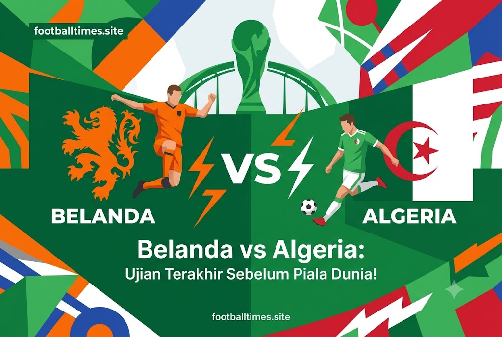Belanda vs Algeria: Ujian Terakhir Sebelum Piala Dunia!