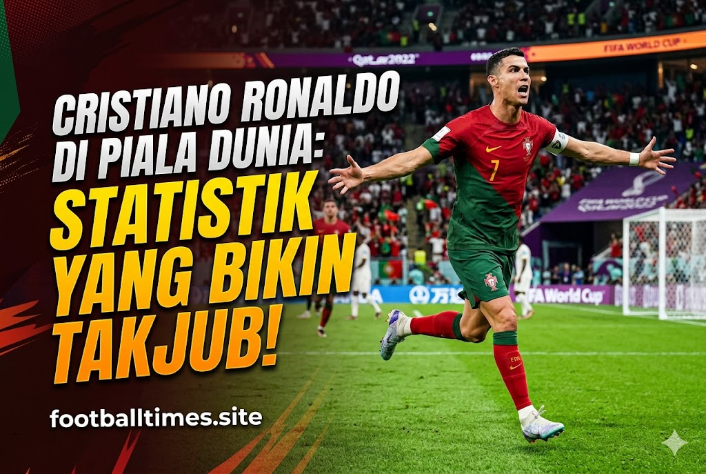 Cristiano Ronaldo di Piala Dunia: Statistik yang Bikin Takjub!