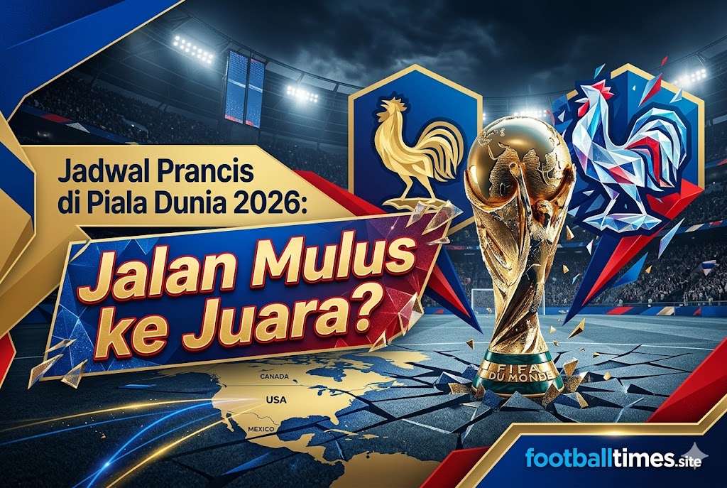 Jadwal Prancis di Piala Dunia 2026: Jalan Mulus ke Juara?