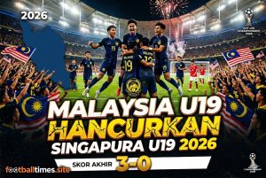 Malaysia U19 Hancurkan Singapura U19 2026