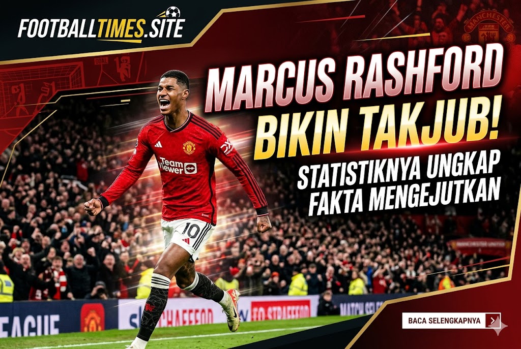 Marcus Rashford Bikin Takjub! Statistiknya Ungkap Fakta Mengejutkan