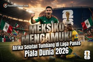 Meksiko Mengamuk! Afrika Selatan Tumbang di Laga Panas Piala Dunia 2026