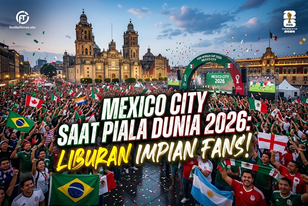 Mexico City Saat Piala Dunia 2026: Liburan Impian Fans!