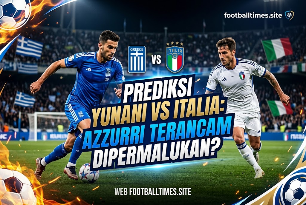 Prediksi Yunani vs Italia: Azzurri Terancam Dipermalukan?