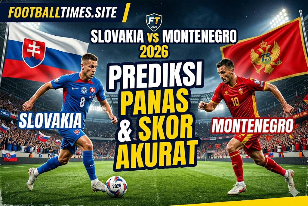 Slovakia vs Montenegro 2026: Prediksi Panas & Skor Akurat