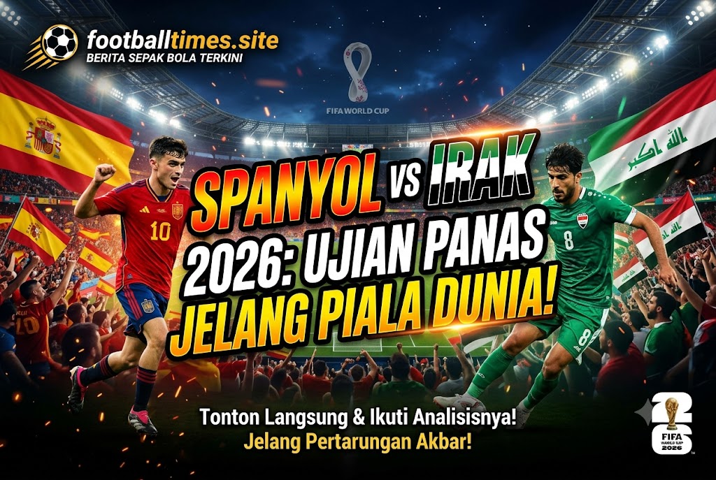 Spanyol vs Irak 2026: Ujian Panas Jelang Piala Dunia!
