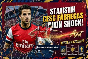 Statistik Cesc Fàbregas Bikin Shock! Angka Asist Fantastis!