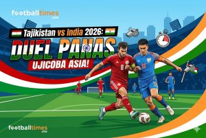 Tajikistan vs India 2026: Duel Panas Ujicoba Asia!